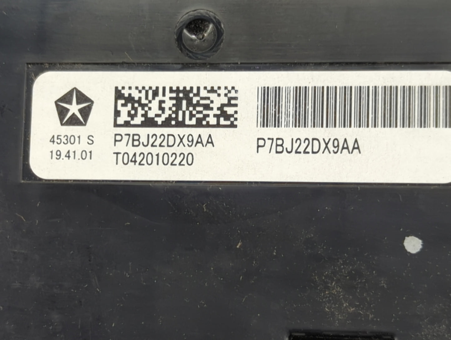 2019-2022 Jeep Wrangler Climate Control Module Temperature AC/Heater Replacement P/N:P7BJ22DX9AA Fits Fits 2019 2020 2021 20