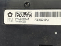 2019-2022 Jeep Wrangler Climate Control Module Temperature AC/Heater Replacement P/N:P7BJ22DX9AA Fits Fits 2019 2020 2021 20