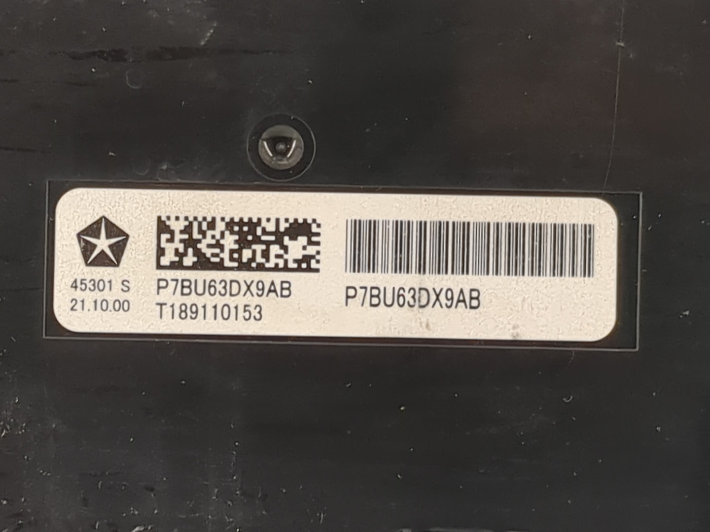 2021-2022 Jeep Wrangler Climate Control Module Temperature AC/Heater Replacement P/N:P7BU63DX9AB Fits Fits 2021 2022 OEM Use