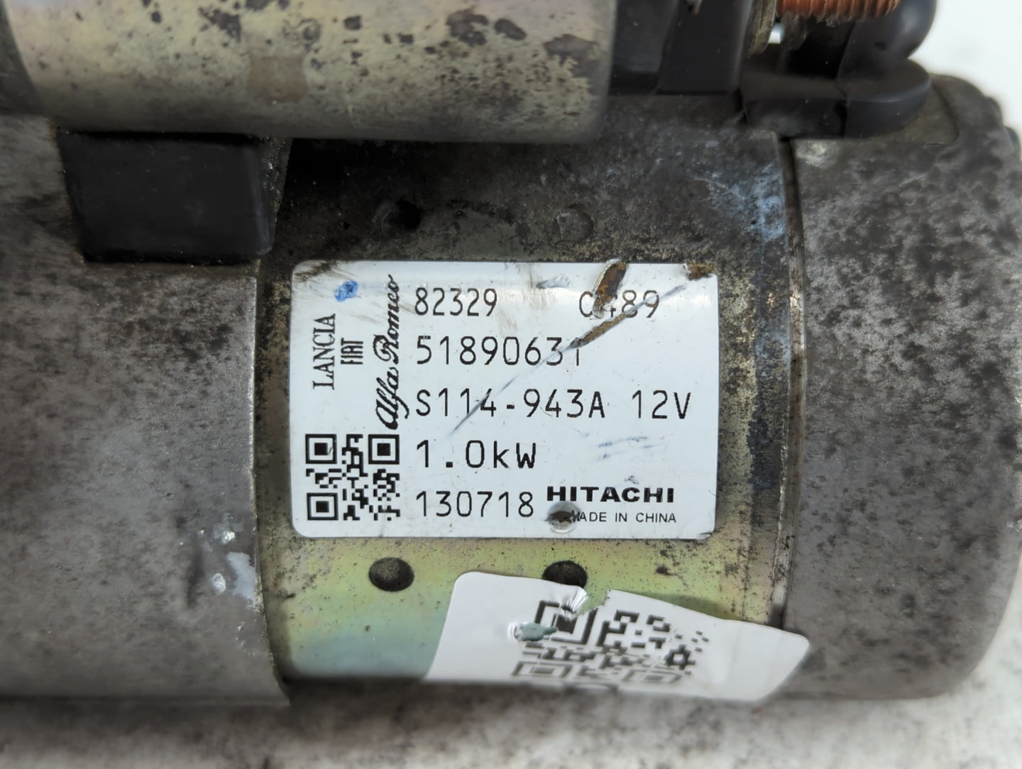 2020-2022 Jeep Wrangler Car Starter Motor Solenoid OEM P/N:51890631 Fits Fits 2019 2020 2021 2022 OEM Used Auto Parts - Oemu