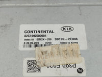 2021 Kia Forte PCM Engine Control Computer ECU ECM PCU OEM P/N:39199-2E036 Fits OEM Used Auto Parts - Oemusedautoparts1.com