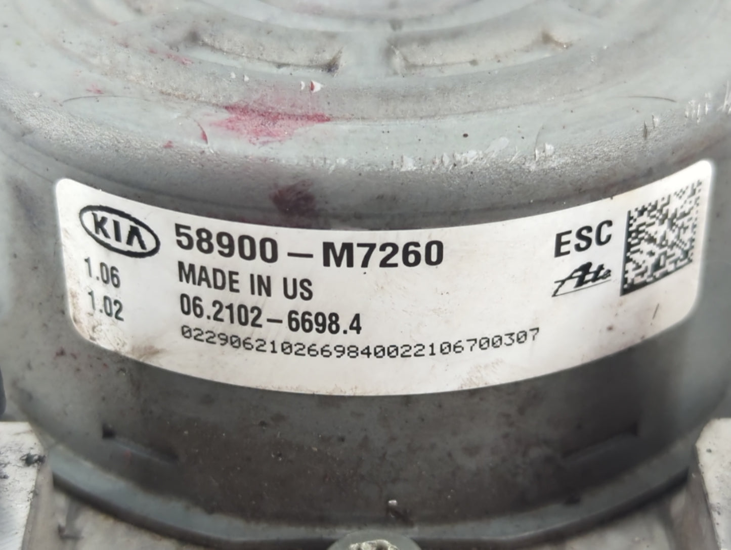 2019-2021 Kia Forte ABS Pump Control Module Replacement P/N:58900-M7260 Fits Fits 2019 2020 2021 OEM Used Auto Parts - Oemus