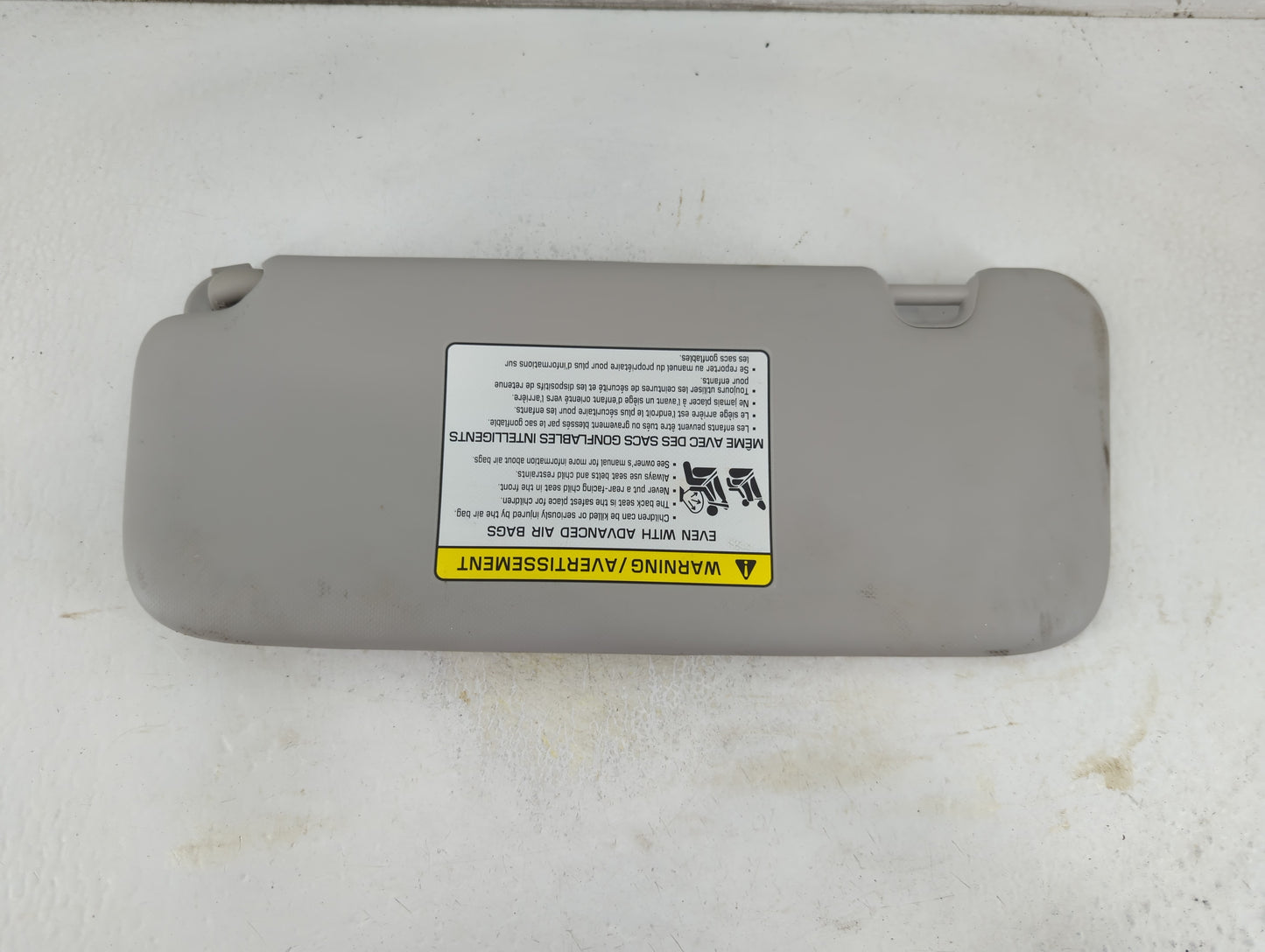 2019-2021 Kia Forte Sun Visor Shade Replacement Passenger Right Mirror Fits Fits 2019 2020 2021 OEM Used Auto Parts - Oemuse