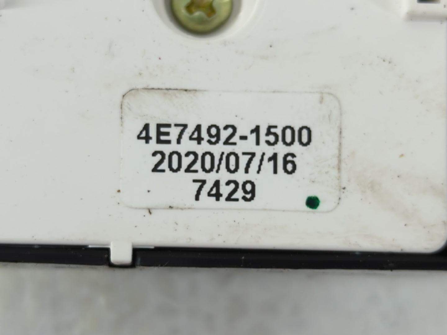 2021 Kia Forte Master Power Window Switch Replacement Driver Side Left P/N:4E7492-1500 Fits OEM Used Auto Parts - Oemusedaut