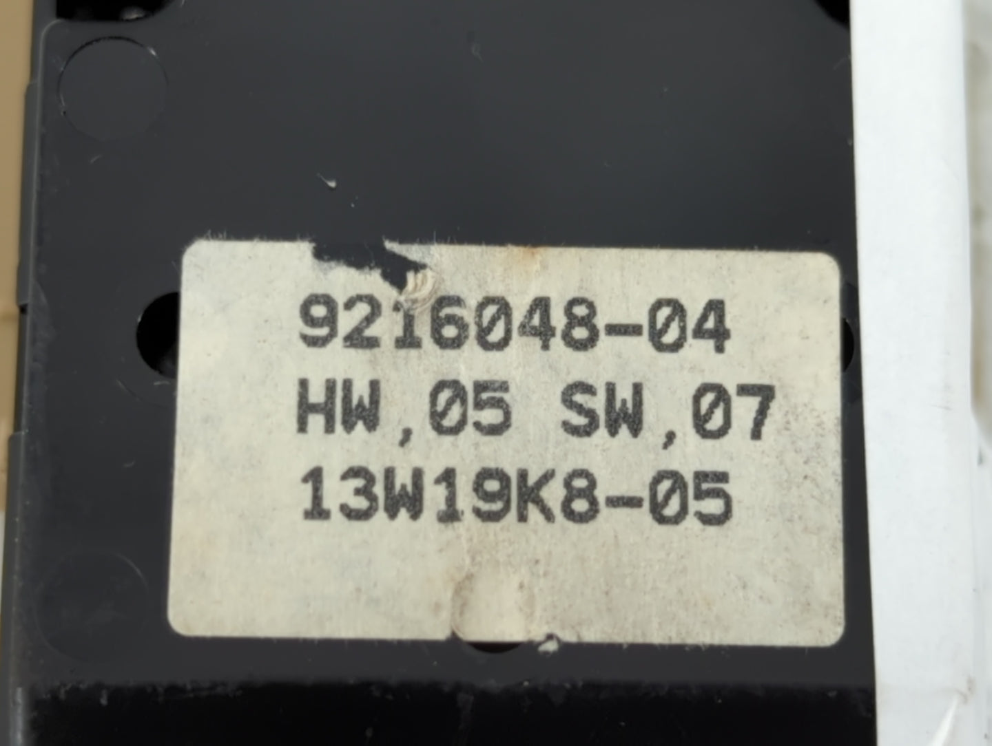 2021 Kia Forte Master Power Window Switch Replacement Driver Side Left P/N:9216048-04 Fits OEM Used Auto Parts - Oemusedauto