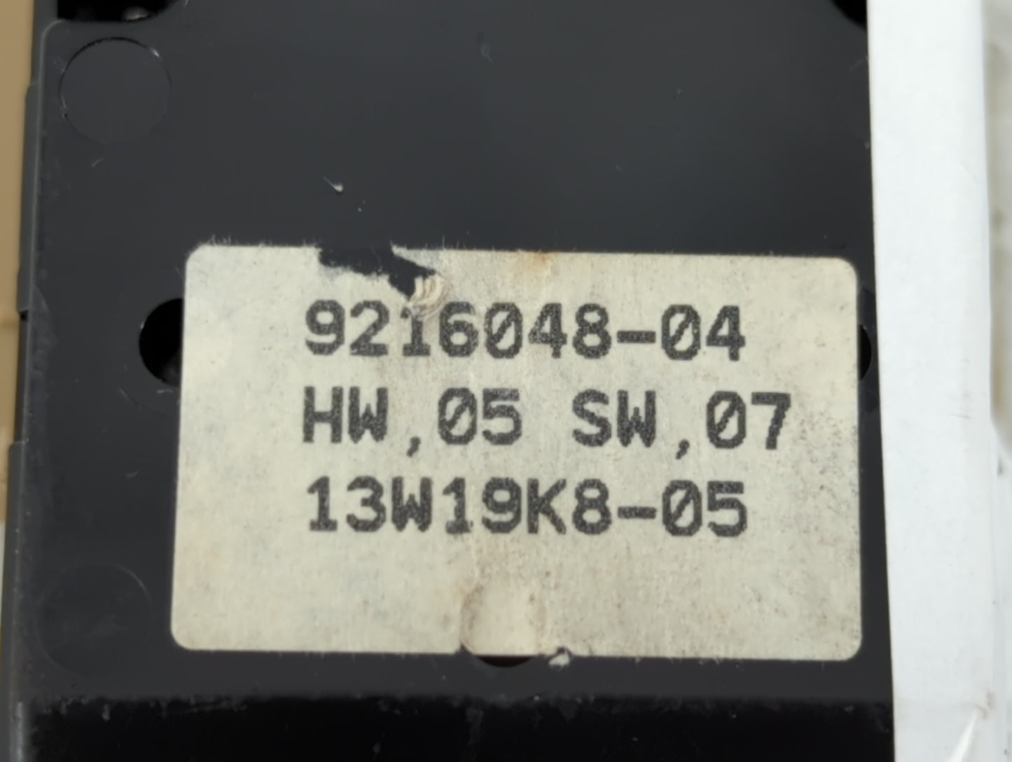 2021 Kia Forte Master Power Window Switch Replacement Driver Side Left P/N:9216048-04 Fits OEM Used Auto Parts - Oemusedauto