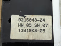2021 Kia Forte Master Power Window Switch Replacement Driver Side Left P/N:9216048-04 Fits OEM Used Auto Parts - Oemusedauto