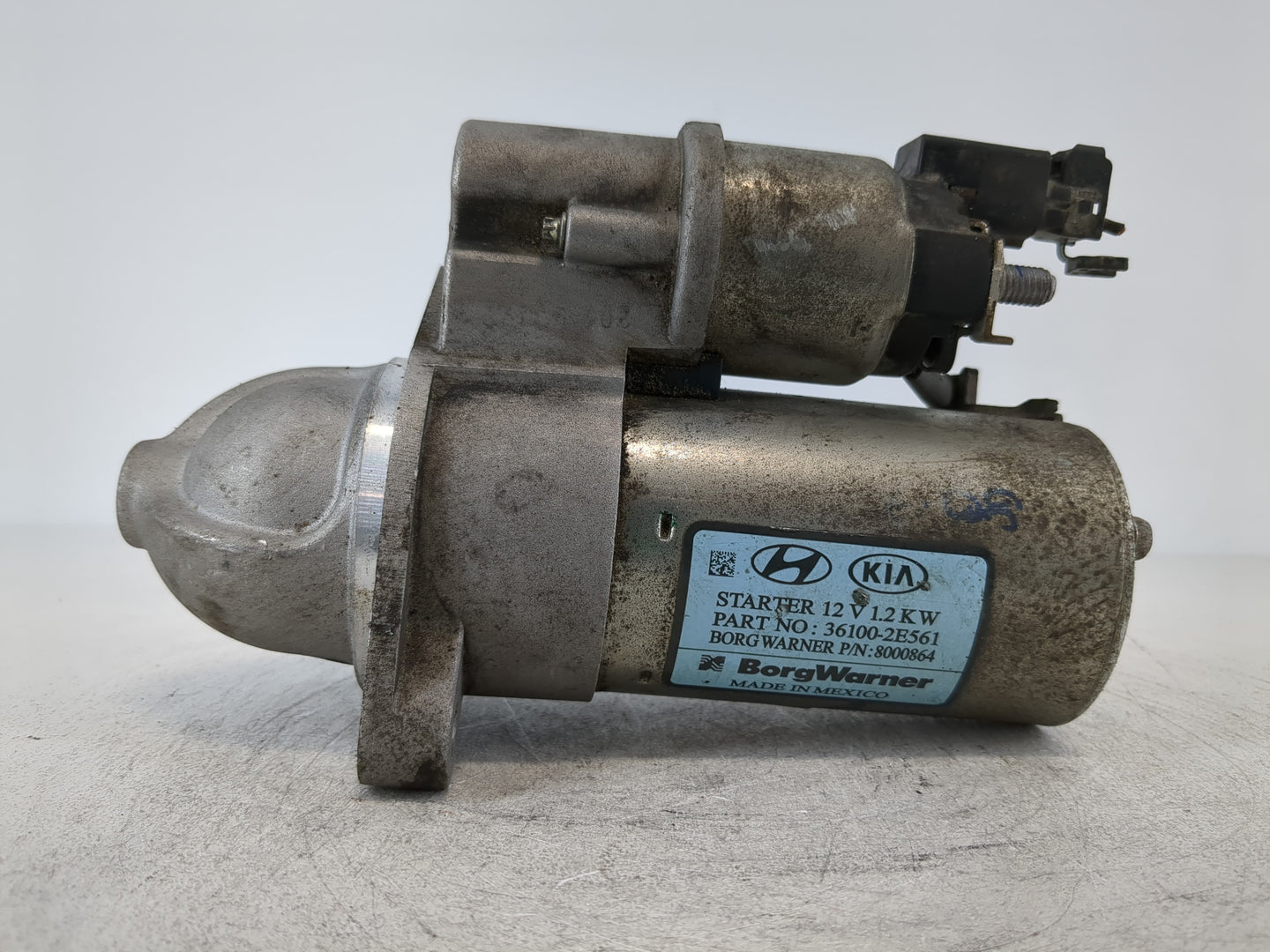 2017-2022 Kia Forte Car Starter Motor Solenoid OEM P/N:36100-2E561 Fits Fits 2017 2018 2019 2020 2021 2022 OEM Used Auto Par