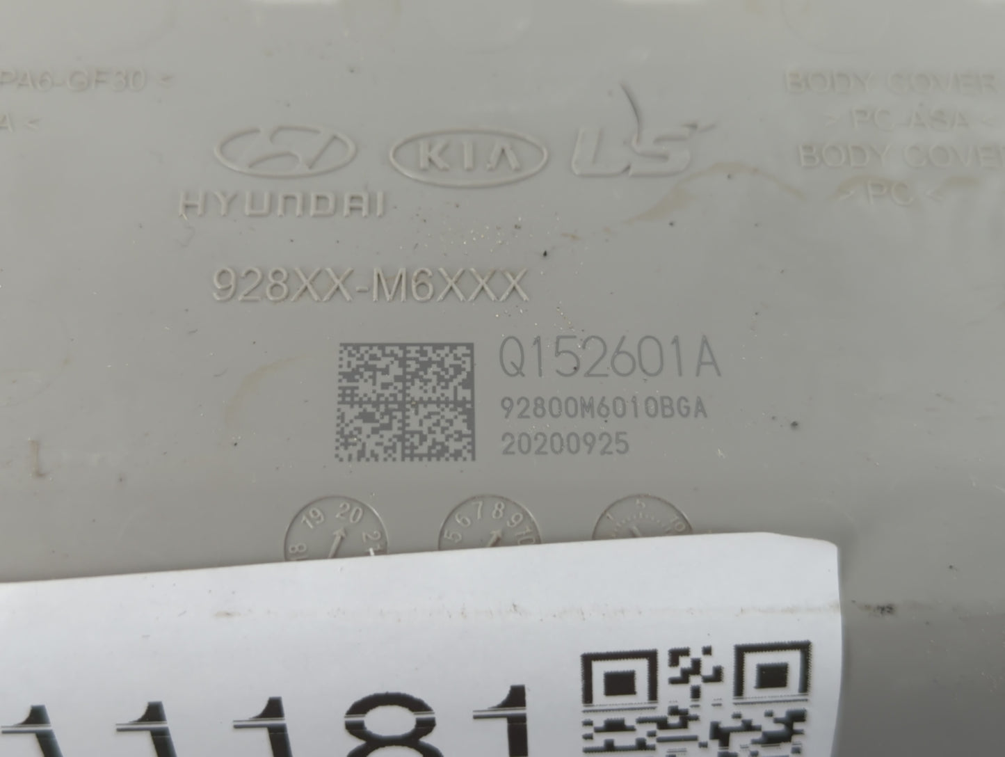 2021 Kia Forte Overhead Roof Console - Oemusedautoparts1.com