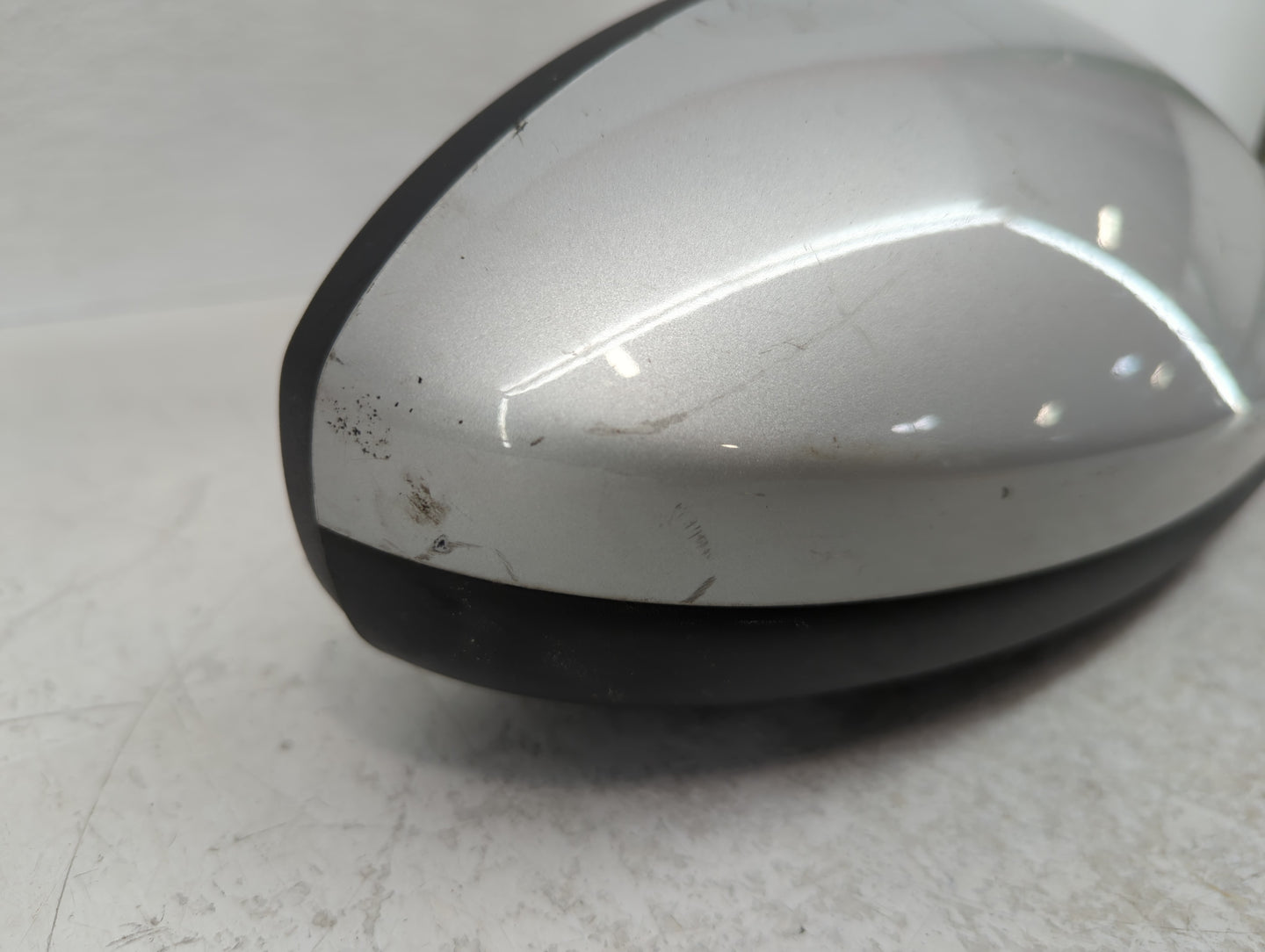 2020-2022 Kia Forte Passenger Right Side View Manual Door Mirror Silver - Oemusedautoparts1.com