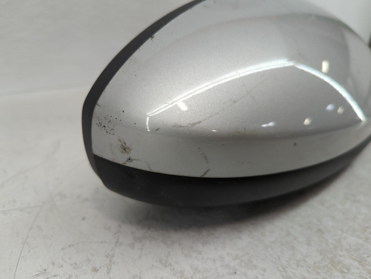 2020-2022 Kia Forte Passenger Right Side View Manual Door Mirror Silver - Oemusedautoparts1.com