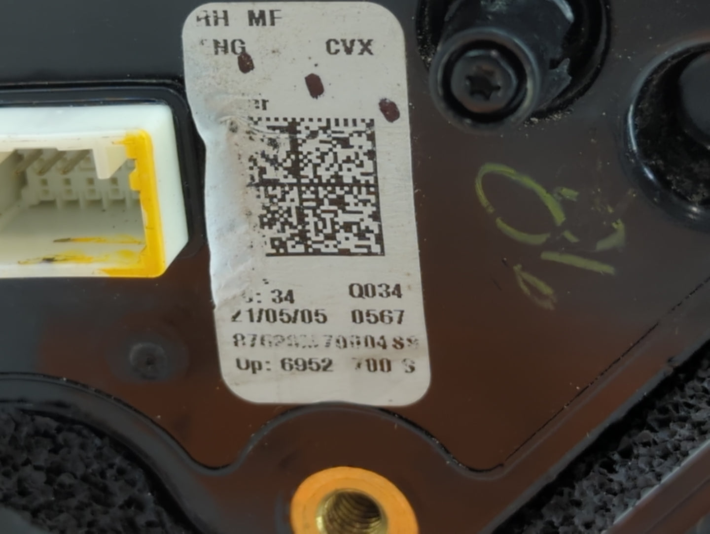 2020-2022 Kia Forte Passenger Right Side View Manual Door Mirror Silver - Oemusedautoparts1.com