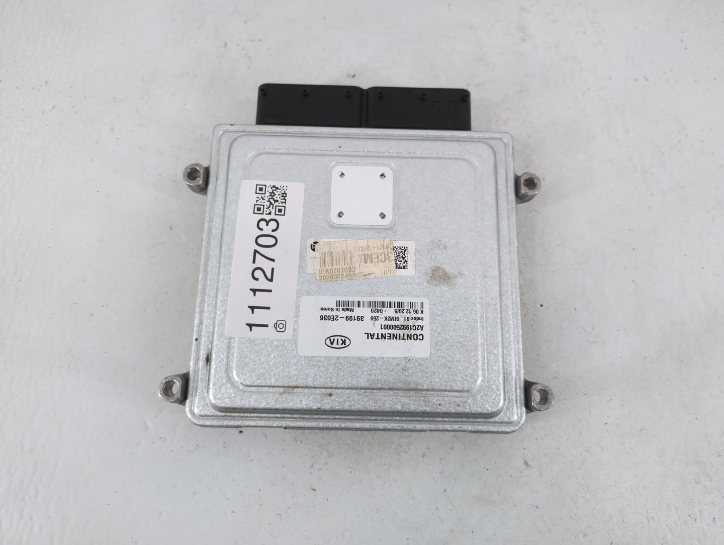 2021 Kia Forte PCM Engine Control Computer ECU ECM PCU OEM P/N:39199-2E036 Fits OEM Used Auto Parts - Oemusedautoparts1.com