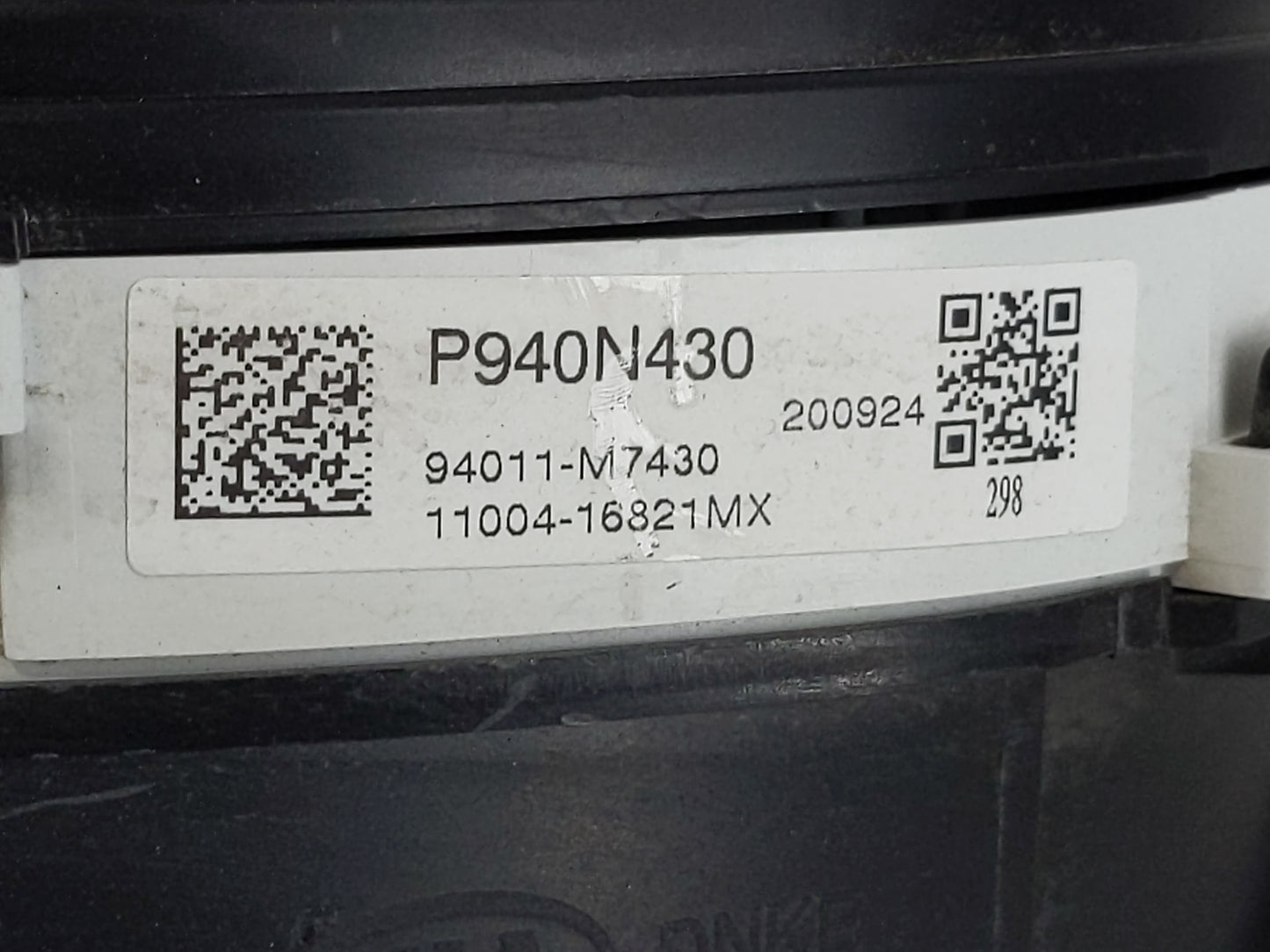 2019-2021 Kia Forte Instrument Cluster Speedometer Gauges P/N:94011-M7430 Fits Fits 2019 2020 2021 OEM Used Auto Parts - Oem