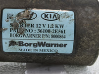 2017-2022 Kia Forte Car Starter Motor Solenoid OEM P/N:8000864 36100-2E561 Fits Fits 2017 2018 2019 2020 2021 2022 OEM Used 