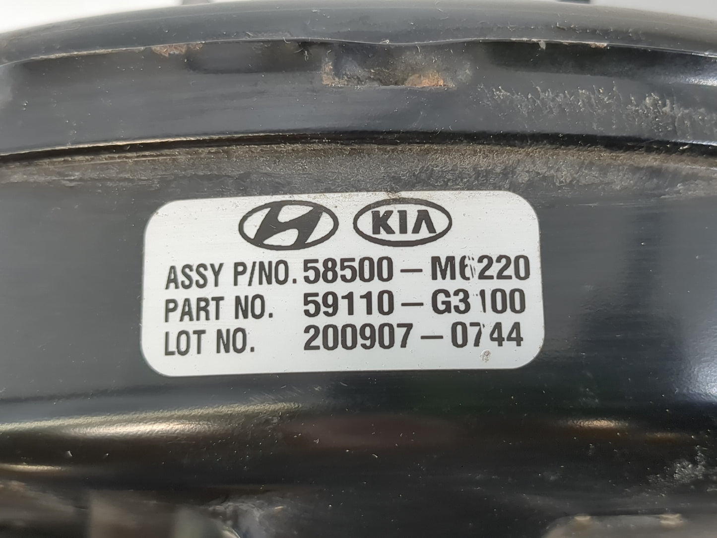2019-2022 Kia Forte Power Brake Booster Oem 1152406 - Oemusedautoparts1.com