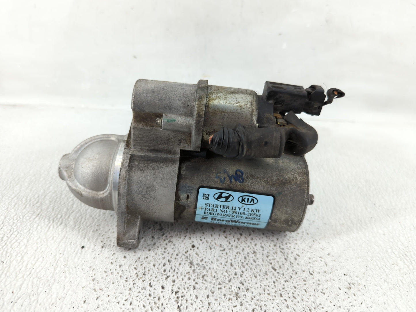 2017-2022 Kia Forte Car Starter Motor Solenoid OEM P/N:36100-2E561 Fits Fits 2017 2018 2019 2020 2021 2022 OEM Used Auto Par