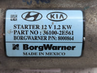 2017-2022 Kia Forte Car Starter Motor Solenoid OEM P/N:36100-2E561 Fits Fits 2017 2018 2019 2020 2021 2022 OEM Used Auto Par