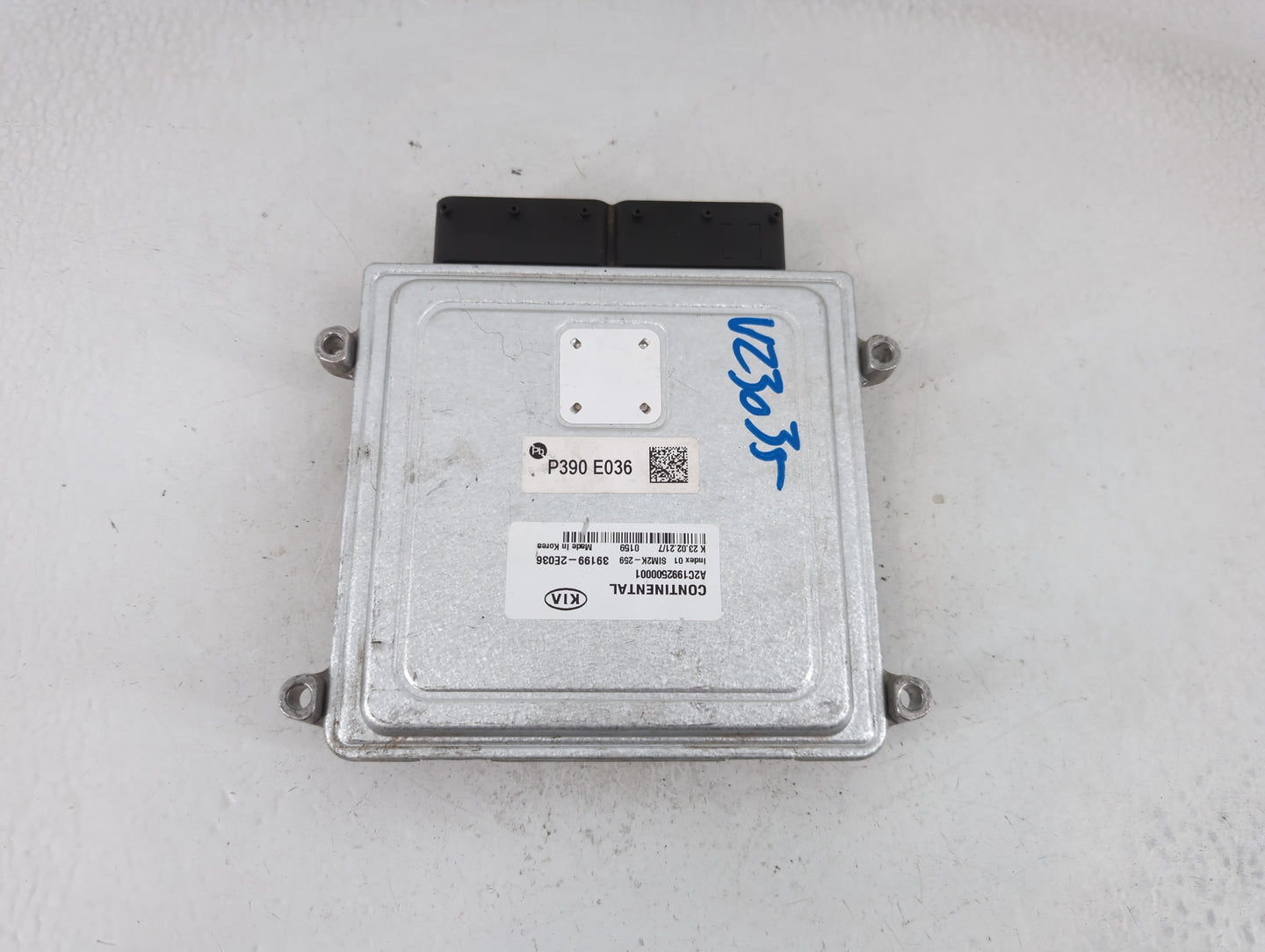 2020-2021 Kia Forte PCM Engine Control Computer ECU ECM PCU OEM P/N:39199-2E036 Fits Fits 2020 2021 OEM Used Auto Parts - Oe