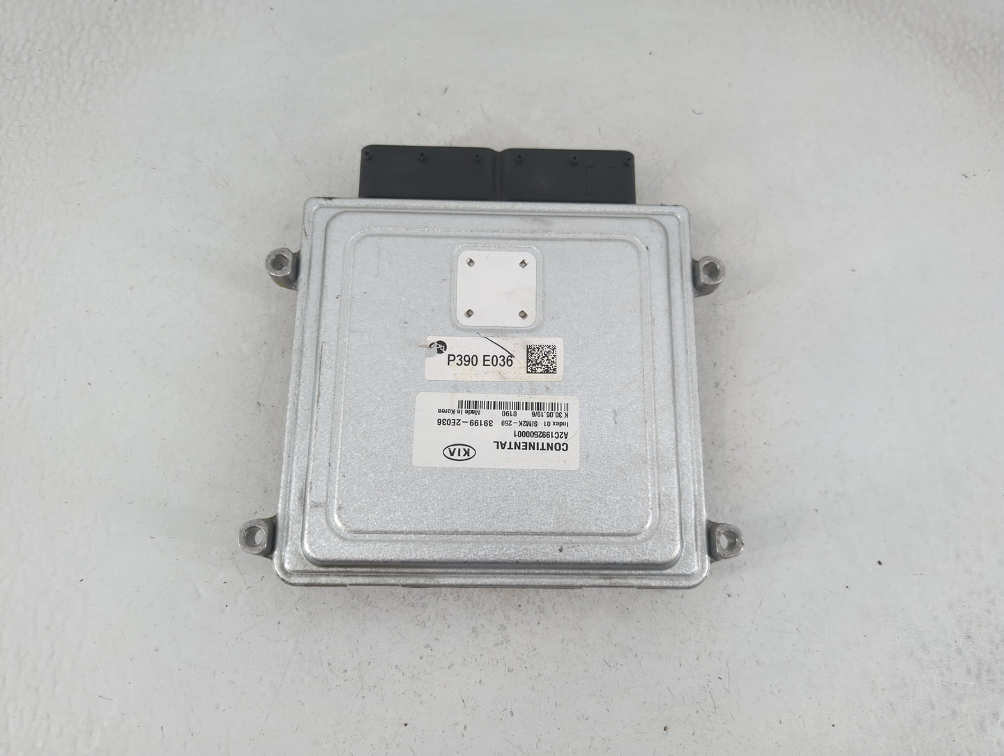 2019-2021 Kia Forte PCM Engine Control Computer ECU ECM PCU OEM P/N:39199-2E036 Fits Fits 2019 2020 2021 OEM Used Auto Parts