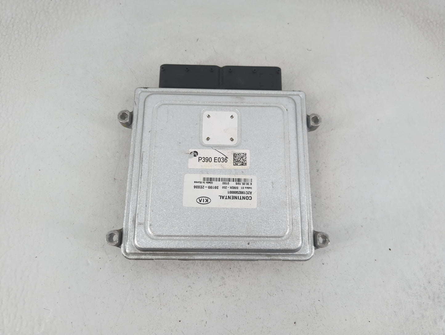2019-2021 Kia Forte PCM Engine Control Computer ECU ECM PCU OEM P/N:39199-2E036 Fits Fits 2019 2020 2021 OEM Used Auto Parts