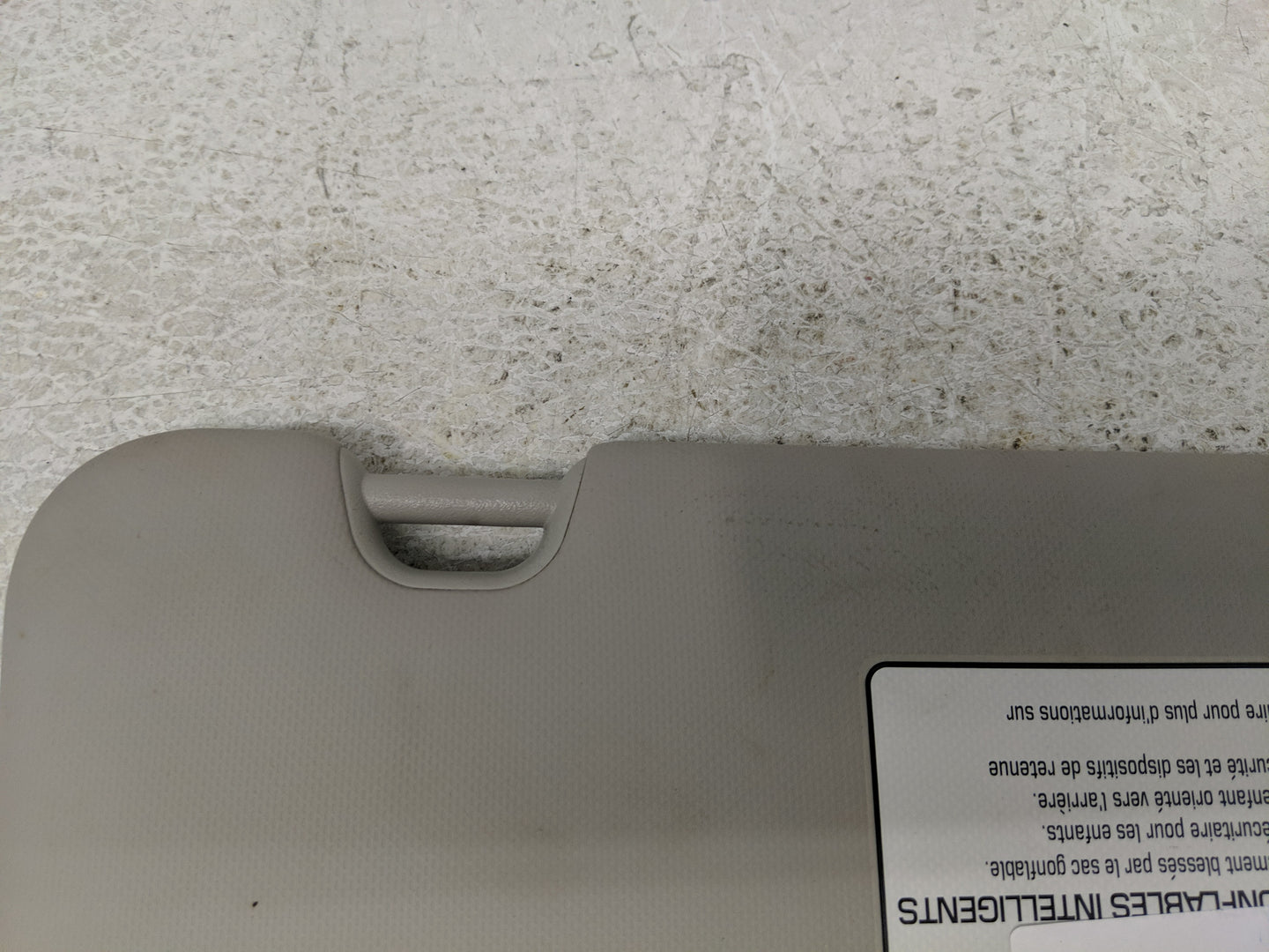 2019-2021 Kia Forte Sun Visor Shade Replacement Driver Left Mirror Fits Fits 2019 2020 2021 OEM Used Auto Parts - Oemusedaut