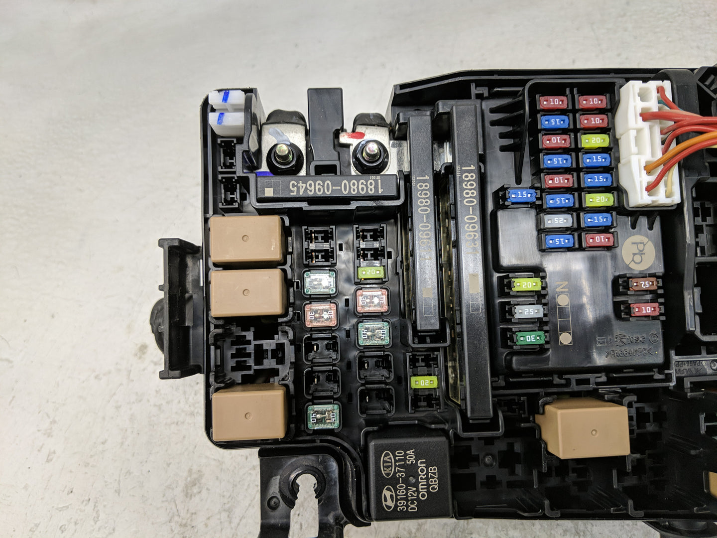 2021 Kia Forte Fusebox Fuse Box Panel Relay Module P/N:078LA52 91431 M7052 Fits OEM Used Auto Parts - Oemusedautoparts1.com