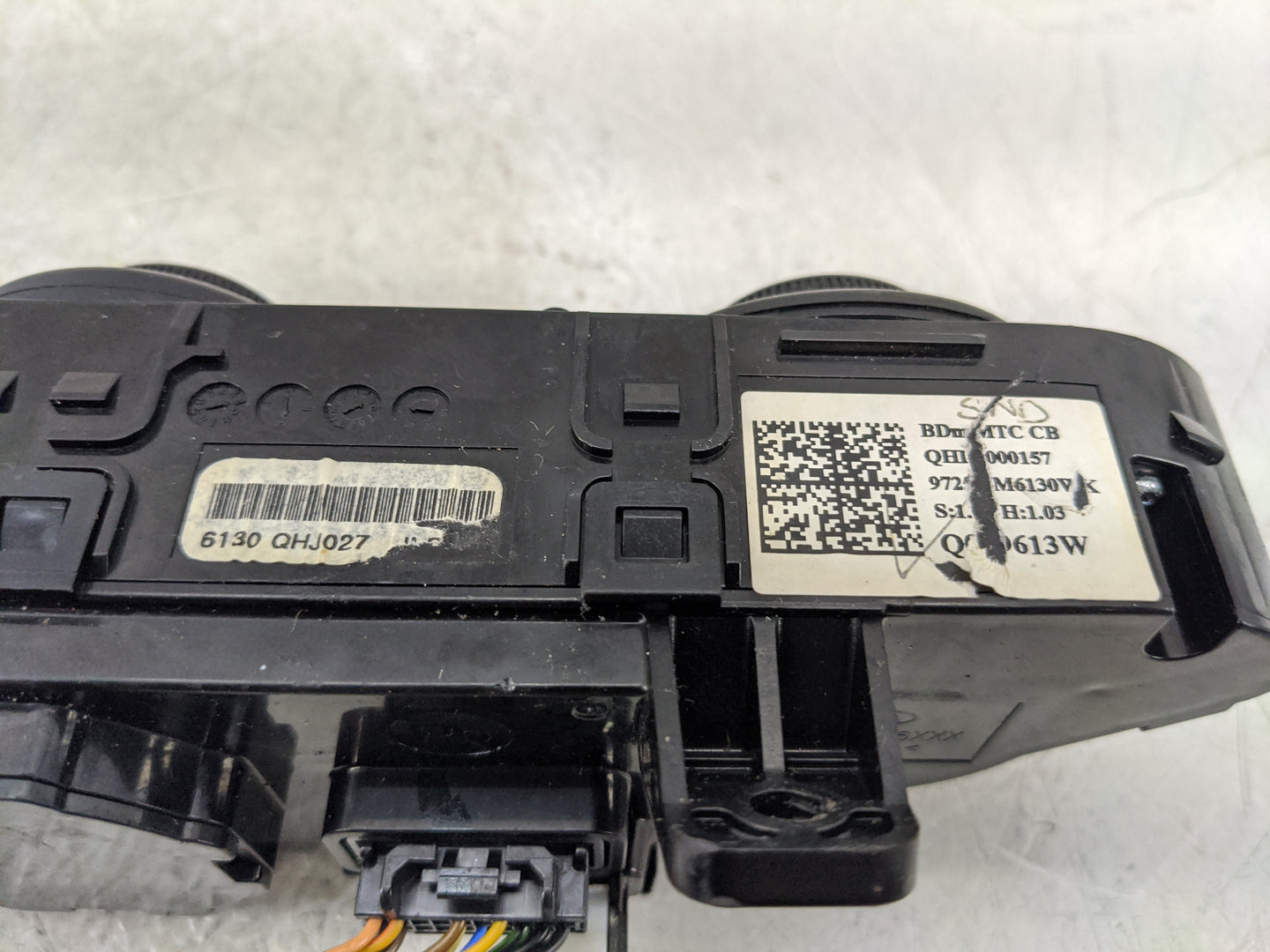 2019-2021 Kia Forte Climate Control Module Temperature AC/Heater Replacement P/N:97250M6120GBU Fits Fits 2019 2020 2021 OEM 