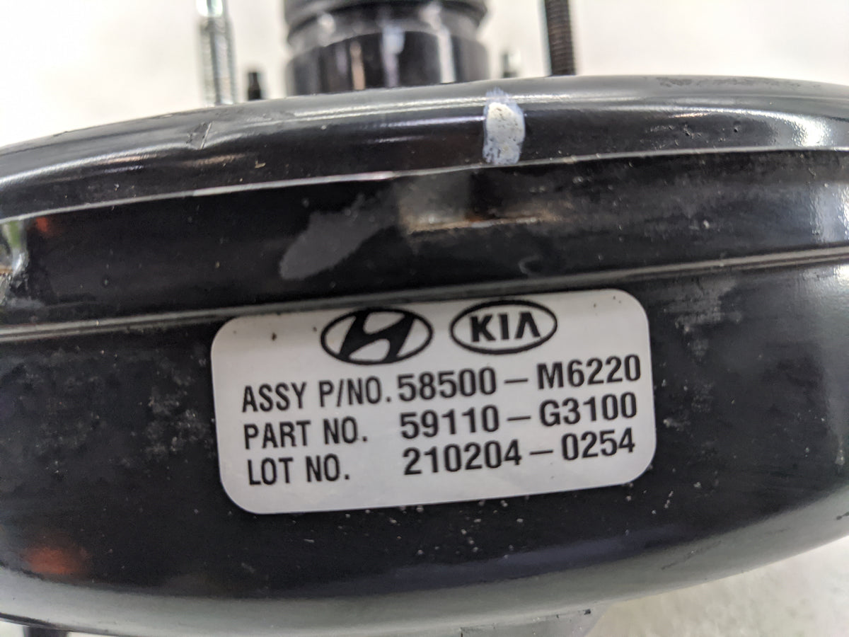 2019-2022 Kia Forte Power Brake Booster Oem 1382170 - Oemusedautoparts1.com