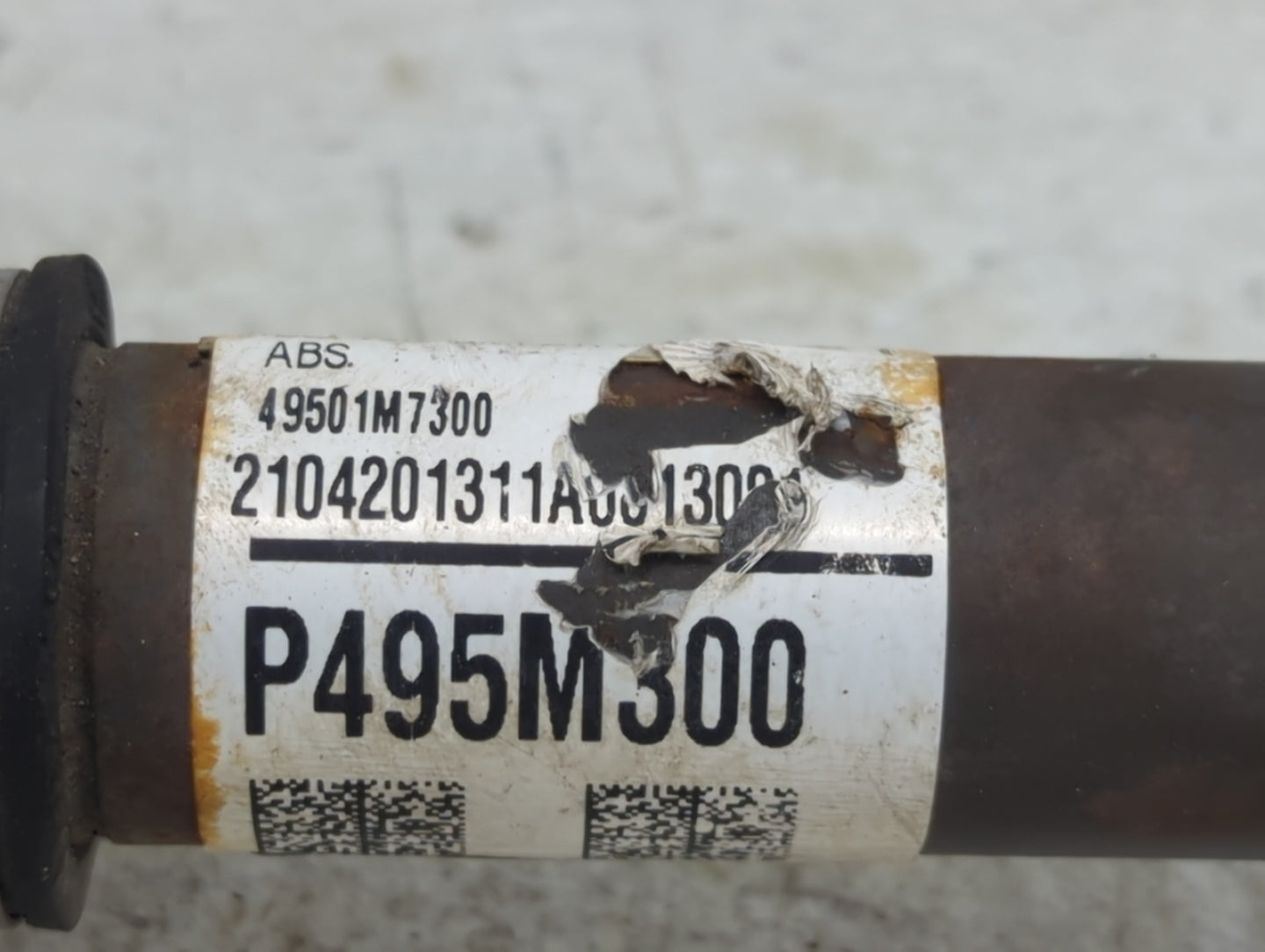 2019-2022 Kia Forte Axle Shaft Front Passenger Cv C/v - Oemusedautoparts1.com