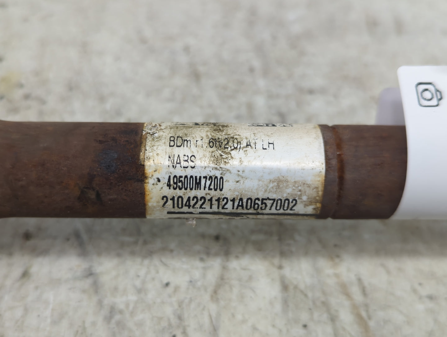 2019-2022 Kia Forte Axle Shaft Front Driver Cv C/v - Oemusedautoparts1.com