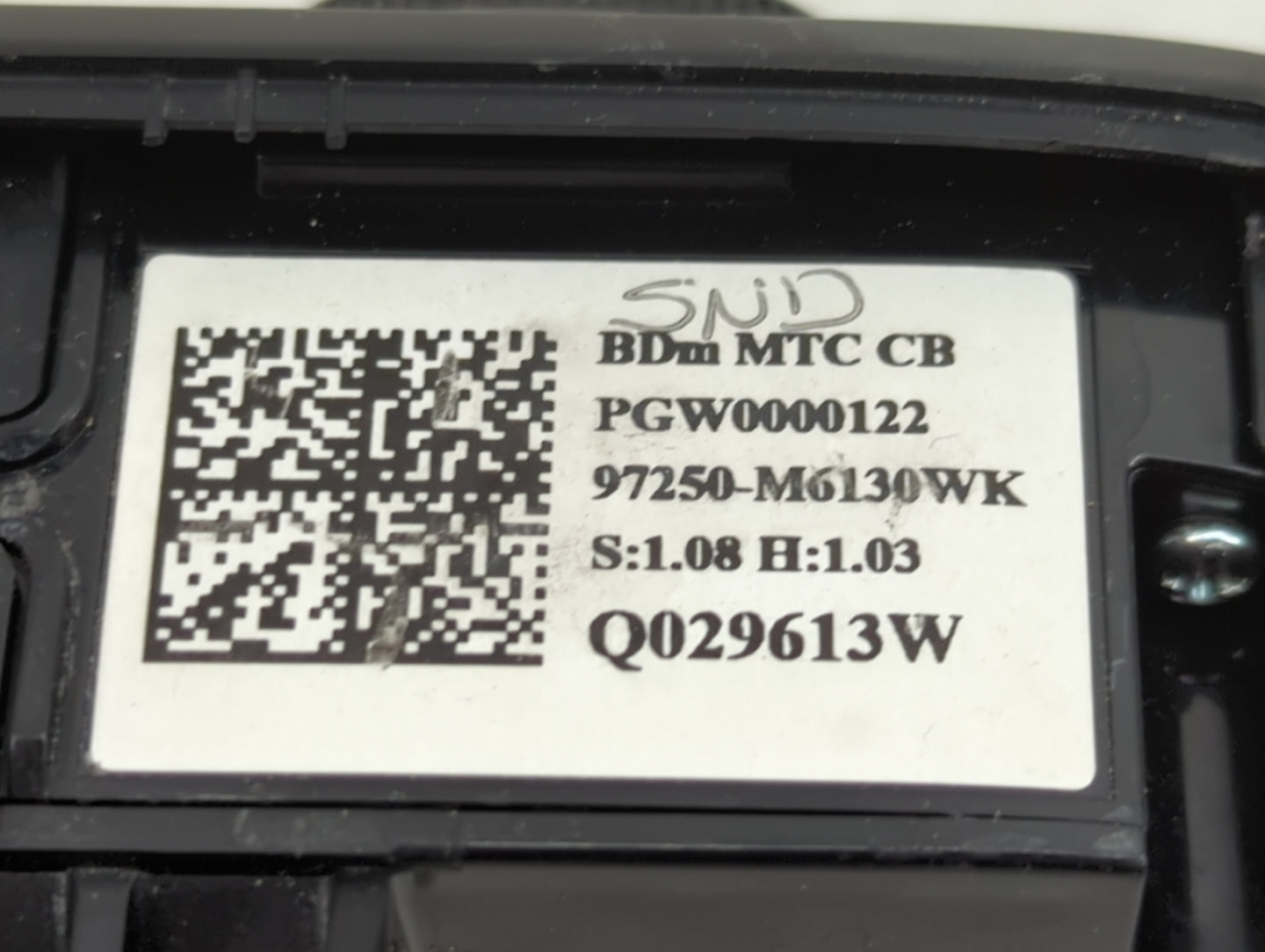 2019-2021 Kia Forte Climate Control Module Temperature AC/Heater Replacement P/N:97250-M6130WK Fits Fits 2019 2020 2021 OEM 