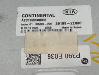 2020-2021 Kia Forte PCM Engine Control Computer ECU ECM PCU OEM P/N:39199-2E036 A2C1992500001, SIM2K-259 Fits Fits 2020 2021