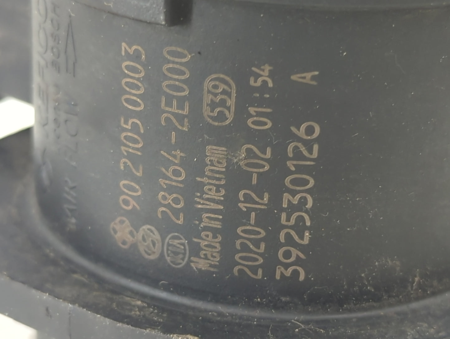 2019-2022 Kia Forte Mass Air Flow Meter Maf 1487306 - Oemusedautoparts1.com