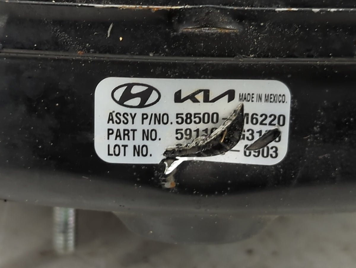 2019-2022 Kia Forte Power Brake Booster Oem 1500863 - Oemusedautoparts1.com
