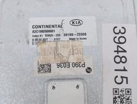 2021 Kia Forte PCM Engine Control Computer ECU ECM PCU OEM P/N:39199-2E036 Fits OEM Used Auto Parts - Oemusedautoparts1.com