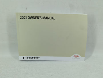 2021 Kia Forte Owners Manual Book Guide OEM Used Auto Parts - Oemusedautoparts1.com