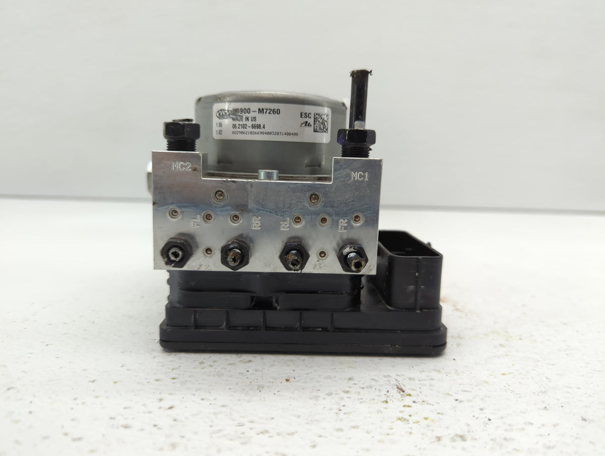 2019-2021 Kia Forte Anti-Lock Brake ABS Pump Module Actuator OEM P/N:58900-M7260 06.2102-6698.4 Fits Fits 2019 2020 2021 OEM