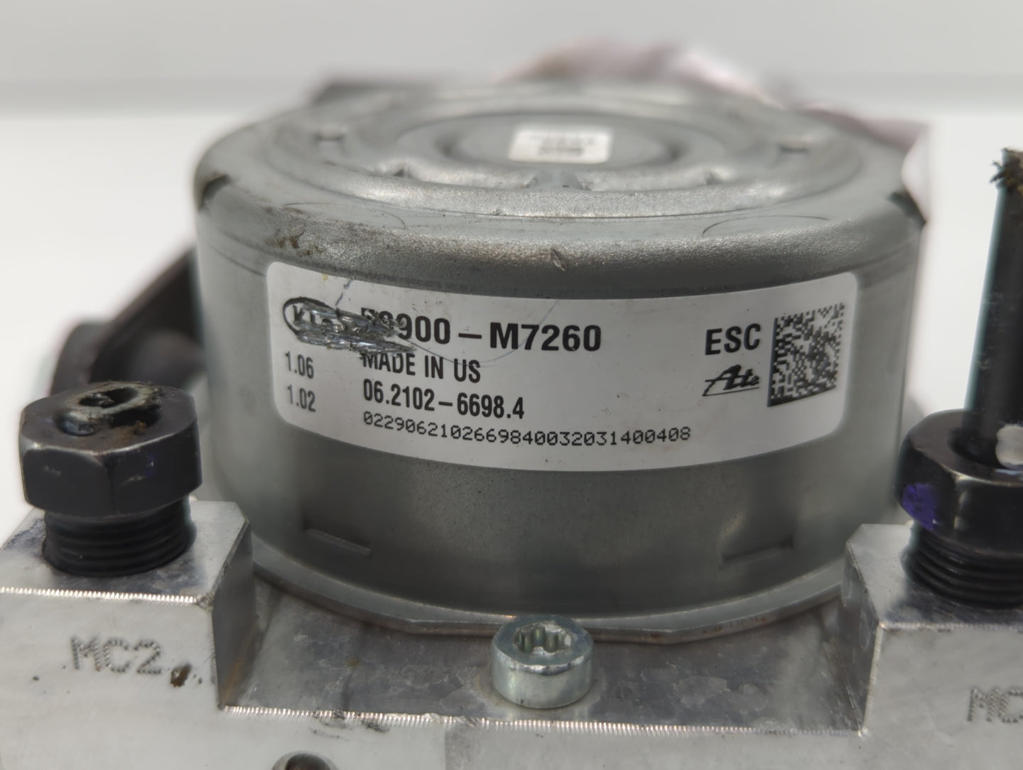 2019-2021 Kia Forte ABS Pump Control Module Replacement P/N:58900-M7260 06.2102-6698.4 Fits Fits 2019 2020 2021 OEM Used Aut