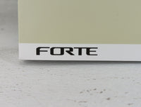 2021 Kia Forte Owners Manual Book Guide OEM Used Auto Parts - Oemusedautoparts1.com