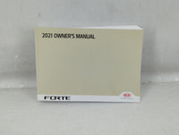 2021 Kia Forte Owners Manual Book Guide P/N:DLS4-EU16B OEM Used Auto Parts - Oemusedautoparts1.com