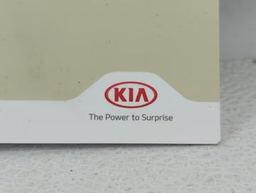 2021 Kia Forte Owners Manual Book Guide P/N:DLS4-EU16B OEM Used Auto Parts