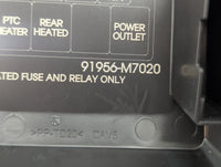 2021 Kia Forte Fusebox Fuse Box Panel Relay Module P/N:91956-M7020 Fits OEM Used Auto Parts - Oemusedautoparts1.com