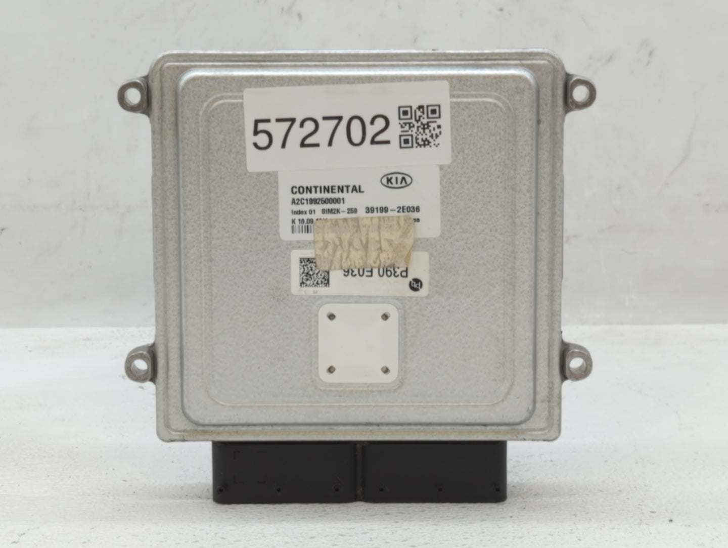 2019-2021 Kia Forte PCM Engine Control Computer ECU ECM PCU OEM P/N:39199-2E036 Fits Fits 2019 2020 2021 OEM Used Auto Parts