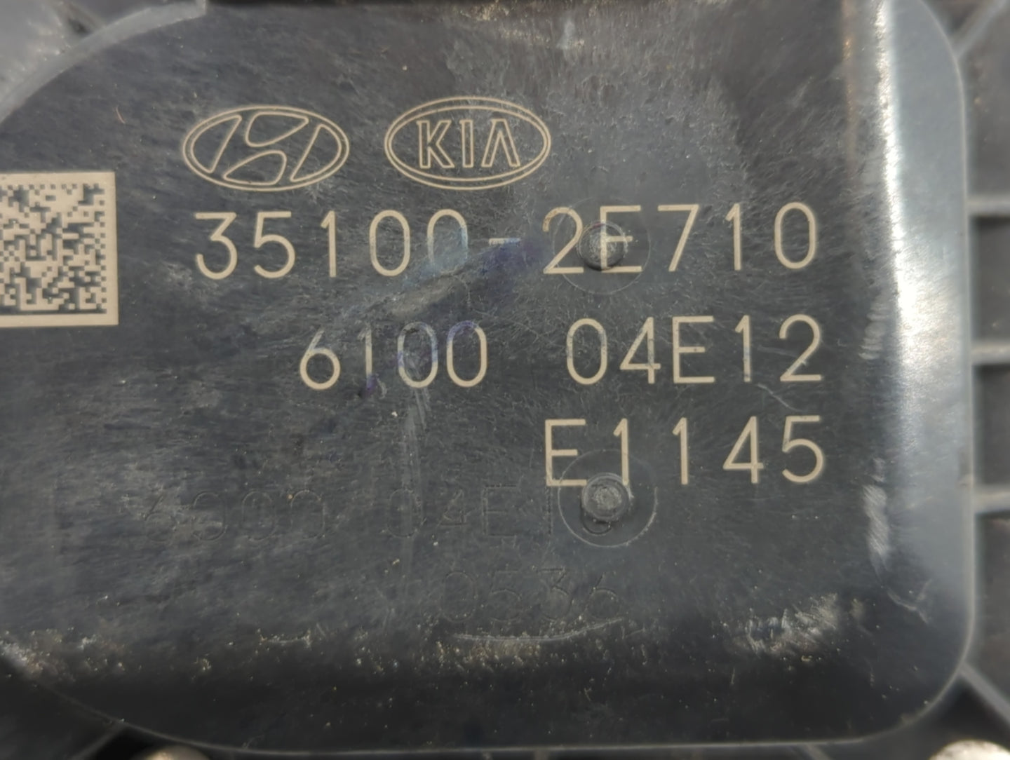 2020-2022 Kia Forte Throttle Body P/N:35100-2E710 RME60-21 Fits Fits 2020 2021 2022 OEM Used Auto Parts - Oemusedautoparts1.