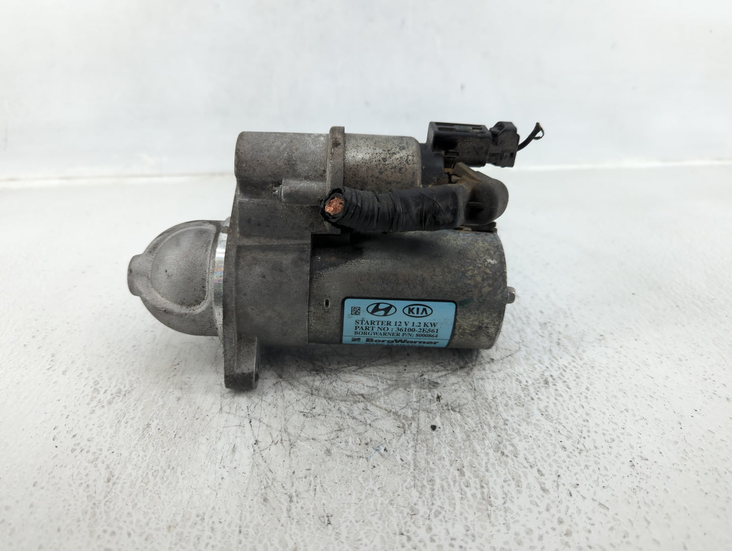 2017-2022 Kia Forte Car Starter Motor Solenoid OEM P/N:8000864 36100-2E561 Fits Fits 2017 2018 2019 2020 2021 2022 OEM Used 