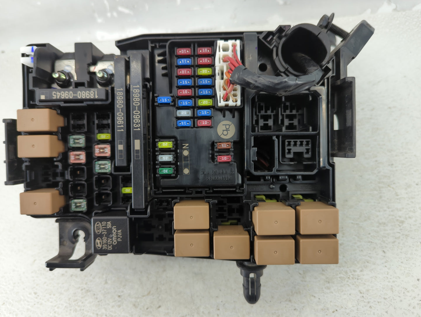 2021 Kia Forte Fusebox Fuse Box Panel Relay Module P/N:91431 M7252 Fits OEM Used Auto Parts - Oemusedautoparts1.com