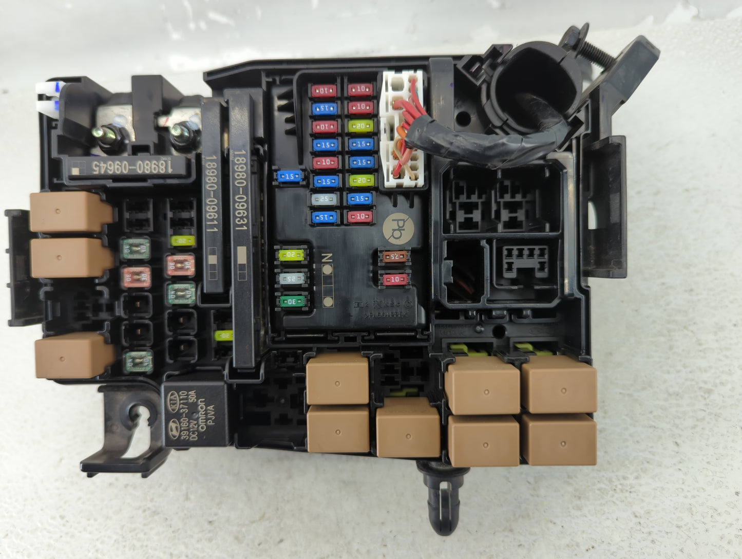 2021 Kia Forte Fusebox Fuse Box Panel Relay Module P/N:91431 M7252 Fits OEM Used Auto Parts - Oemusedautoparts1.com
