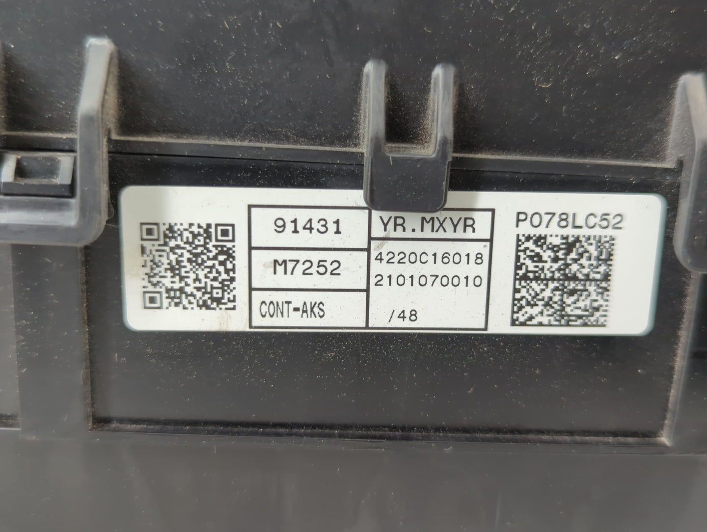 2021 Kia Forte Fusebox Fuse Box Panel Relay Module P/N:91431 M7252 Fits OEM Used Auto Parts - Oemusedautoparts1.com