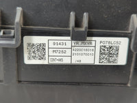 2021 Kia Forte Fusebox Fuse Box Panel Relay Module P/N:91431 M7252 Fits OEM Used Auto Parts - Oemusedautoparts1.com